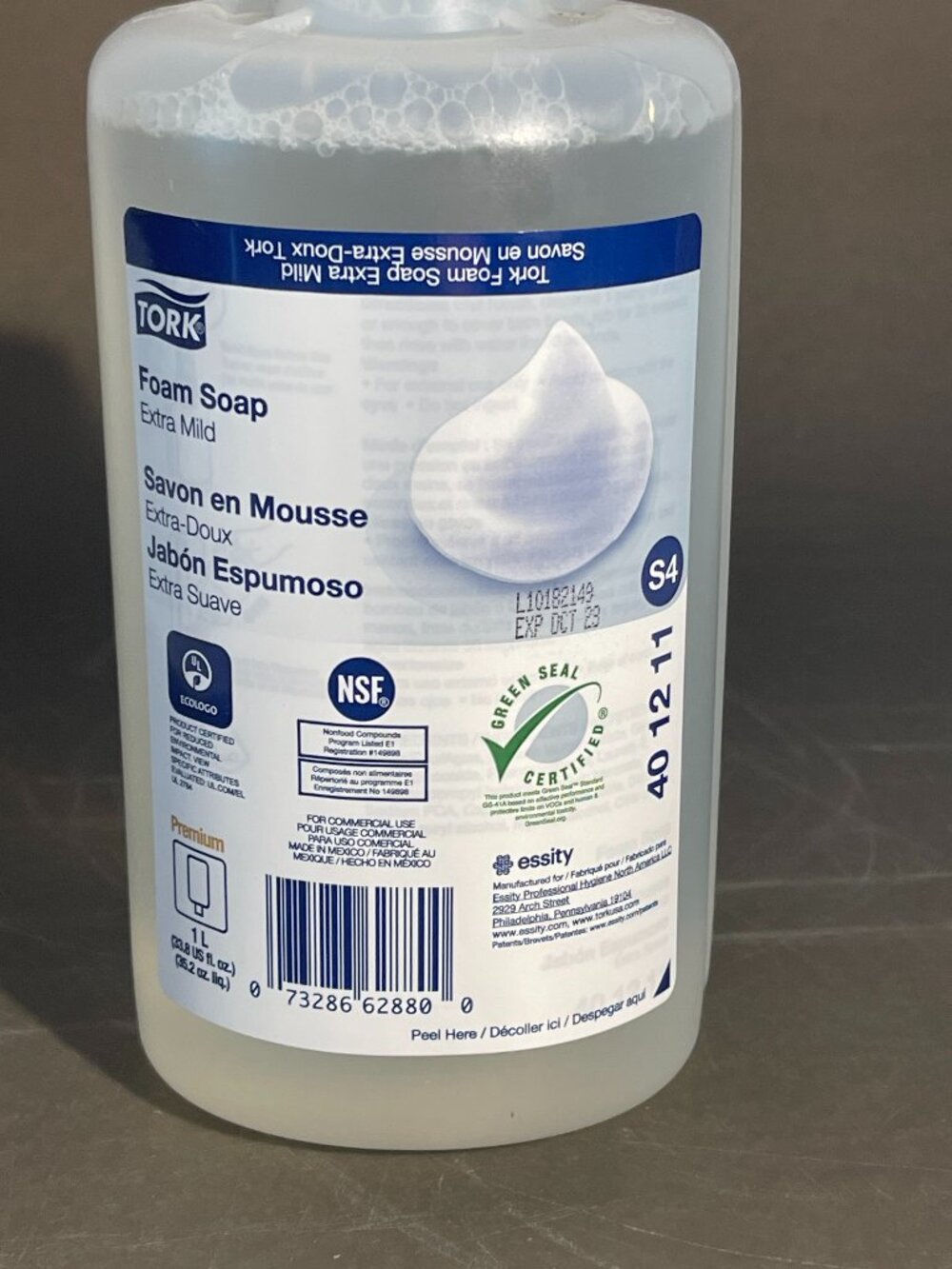 Tork Extra Mild Foam Soap Refill 401211 (2151)